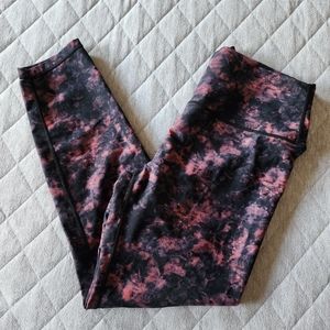 Zyia Red Smoky Hendrix Luxe Leggings 8-10